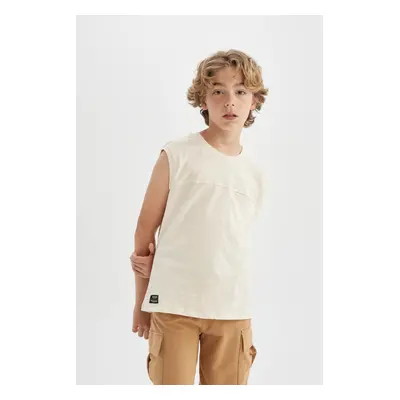 DEFACTO Boy's Crew Neck Undershirt