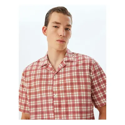 Koton Short Sleeve Shirt Boxy Cotton