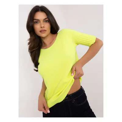 Sweater-DHJ-SW-9316.02P-fluo yellow