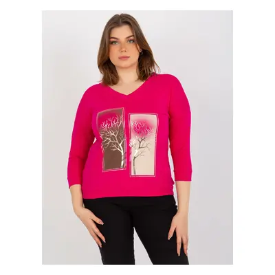 Blouse-RV-BZ-8472.97-fuchsia