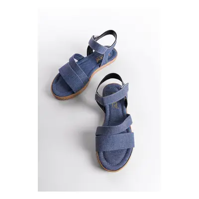 Capone Outfitters Thick Double-Strapped Women's Sandals