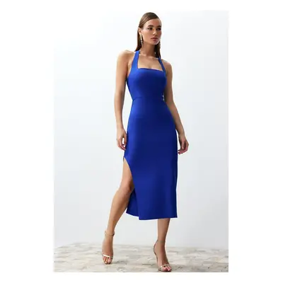 Trendyol Saks Body-Fitting Woven Dress