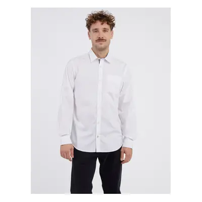 Bílá pánská košile Jack & Jones Plain - Pánské