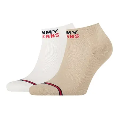 Tommy Jeans Socks - TH UNI TJ QUARTER 2P multicolor