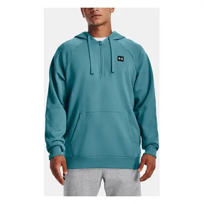 Under Armour Mikina UA Rival Fleece 1/2 Zip HD-BLU - Pánské