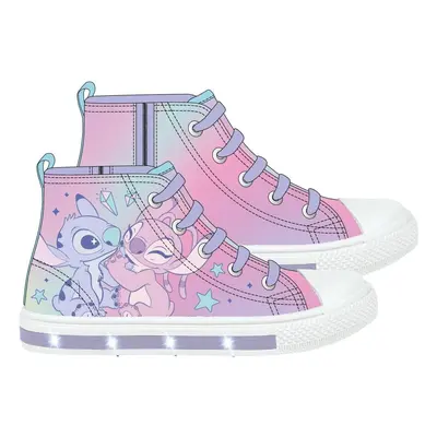 SNEAKERS PVC SOLE WITH LIGHTS HIGH STITCH