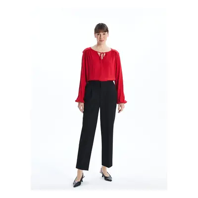 LC Waikiki Lcw Elastic Waist Loose Fit Women's Trousers