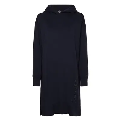 Tommy Hilfiger Dress - RLX INTERLOCK SHORT HOODIE DRESS blue