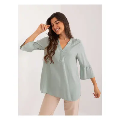 Blouse-D73761M11062E-pistachio