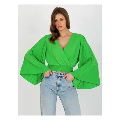 Blouse-DHJ-BZ-16503.30X-light green