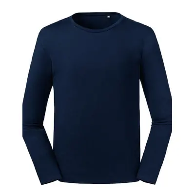 Russell Men's Pure Organic Long Sleeve T-Shirt