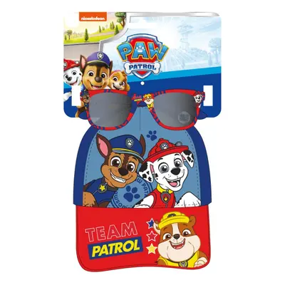 CAP SET OF SUNGLASSES PAW PATROL