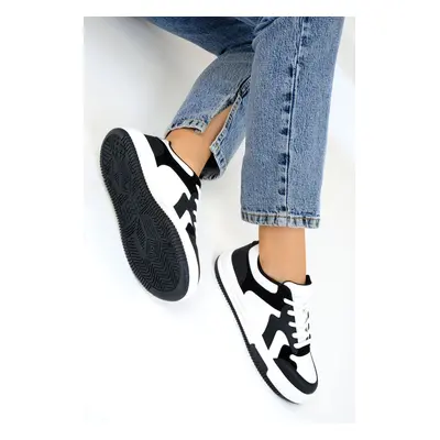 Soho Black-White Women's Sneakers