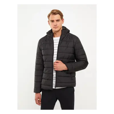 LC Waikiki Standard Mold Hooded Men&#039;s Puffer Coat