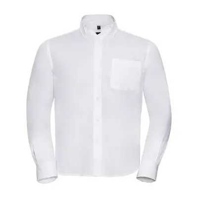 Men's classic long sleeve shirt R916M 100% cotton twill 130g