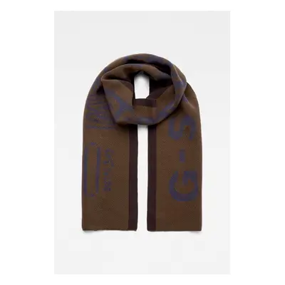 G-STAR Scarf - Effo vector brown