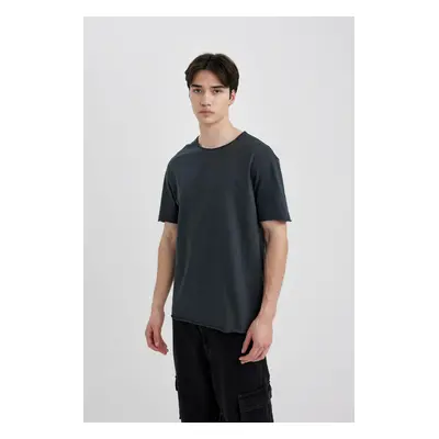 DEFACTO Regular Fit Crew Neck Short Sleeve Basic T-Shirt