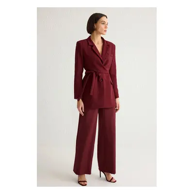 Trendyol Burgundy Blazer Jacket