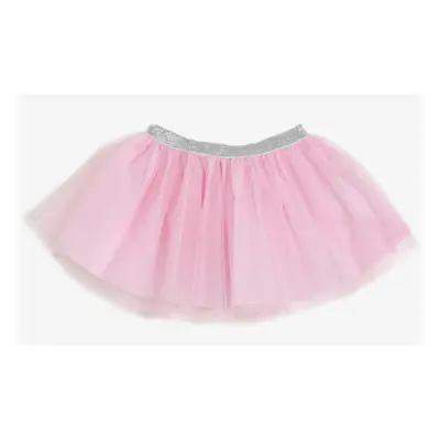 Koton Baby Girl Pink Skirt With Tulle Detail