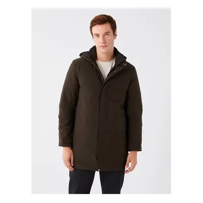 LC Waikiki Standard Mold Hooded Men's Coat