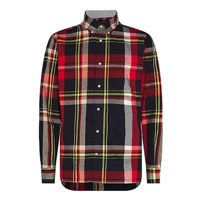 Tommy Hilfiger Shirt - EXTRA LARGE CHECK SHIRT multicolour