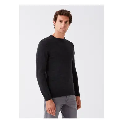 LC Waikiki Crew Neck Long Sleeve Men's Knitwear Sweater