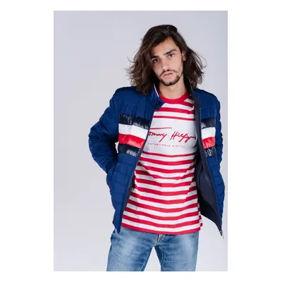 Tommy Hilfiger Jacket - REVERSIBLE DOWN HARRINGTON blue