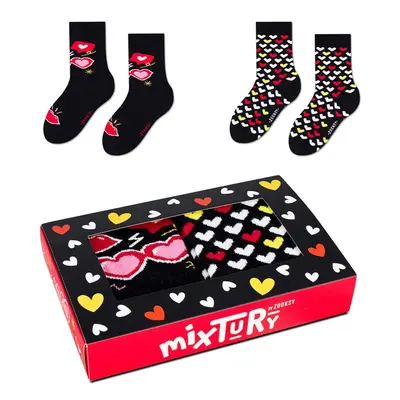 ZOOKSY/RAINBOW SOCKS Sada dětských ponožek Zooxy mixTURY miluji