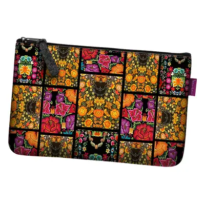 Bertoni Unisex's Pocket Cosmetic Bag Frida Flowers