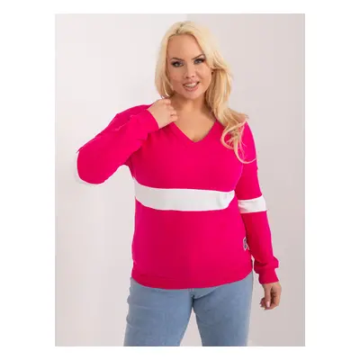 Blouse-RV-BZ-9114.33X-fuchsia