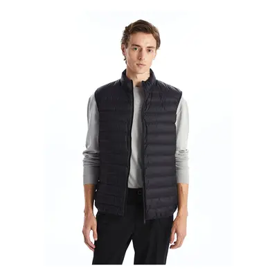 LC Waikiki Lcwk Standard Pattern Stand Collar Men's Puffer Vest