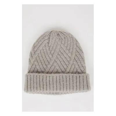 DEFACTO Girl's Basic Plain Knitted Beanie