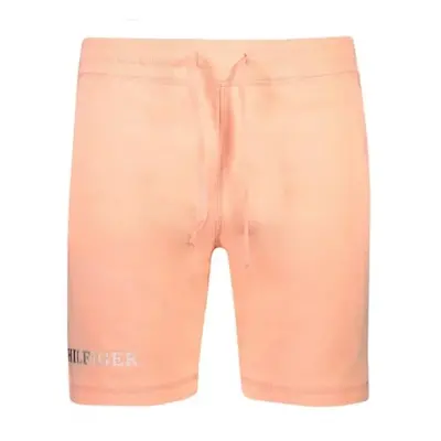 Tommy Hilfiger Shorts - CONTRAST STITCH SWEATSHORT orange