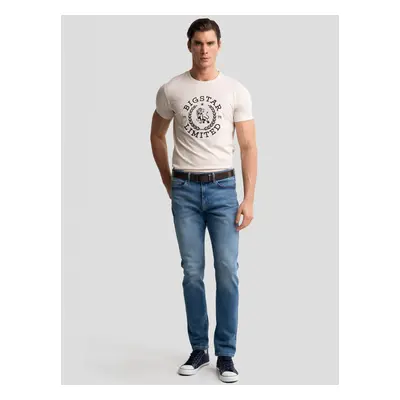 Big Star Man's Tapered Trousers Denim 477