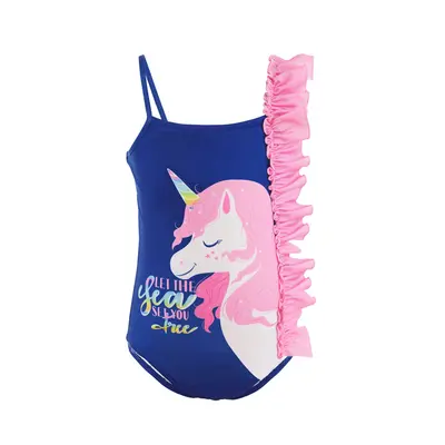 Denokids Frilly Unicorn Girls' Swimwear