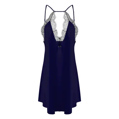 DKaren Woman's Slip Tifany Navy Blue