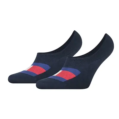 Tommy Hilfiger Socks - TH MEN FOOTIE 2P FLAG dark blue