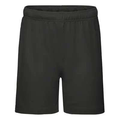 Fruit of the Loom Performance Black Shorts