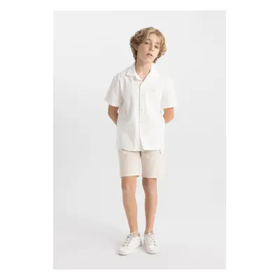 DEFACTO Boy's Linen Look Shorts