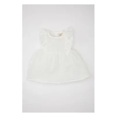 DEFACTO Baby Girl Sleeveless Muslin Dress