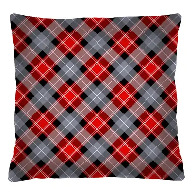 Bertoni Home Unisex's Square Pillow Tartan