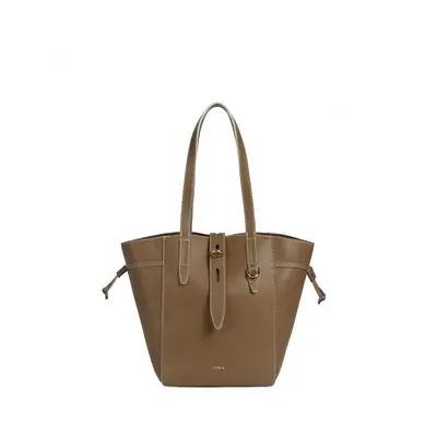 Handbag - FURLA NET TOTE - VITELLO ST. ERACLE brown