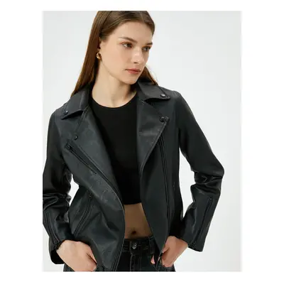 Koton Black Women's Jacket