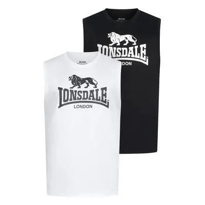 Lonsdale Men's sleeveless t-shirt regular fit double pack