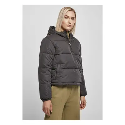 Dámská bunda Puffer Pull Over Black