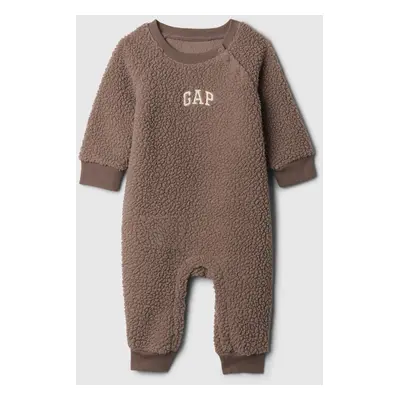 GAP Baby sherpa overal s logem - Kluci