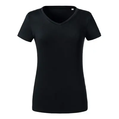 Russell Women's Pure Organic V-Neck T-Shirt