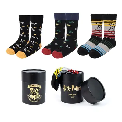 SOCKS PACK PIECES HARRY POTTER