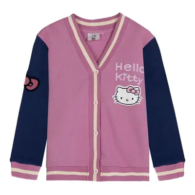 JACKET COTTON BRUSHED BASEBALL HELLO KITTY