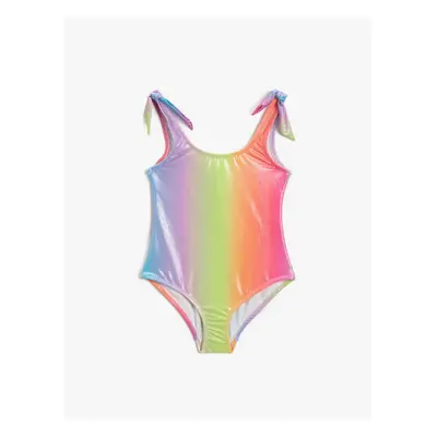 Koton Thick Strands Swimwear Binding Shiny Gradient